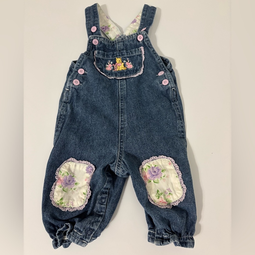Disney Winnie the Pooh Baby Denim Overalls